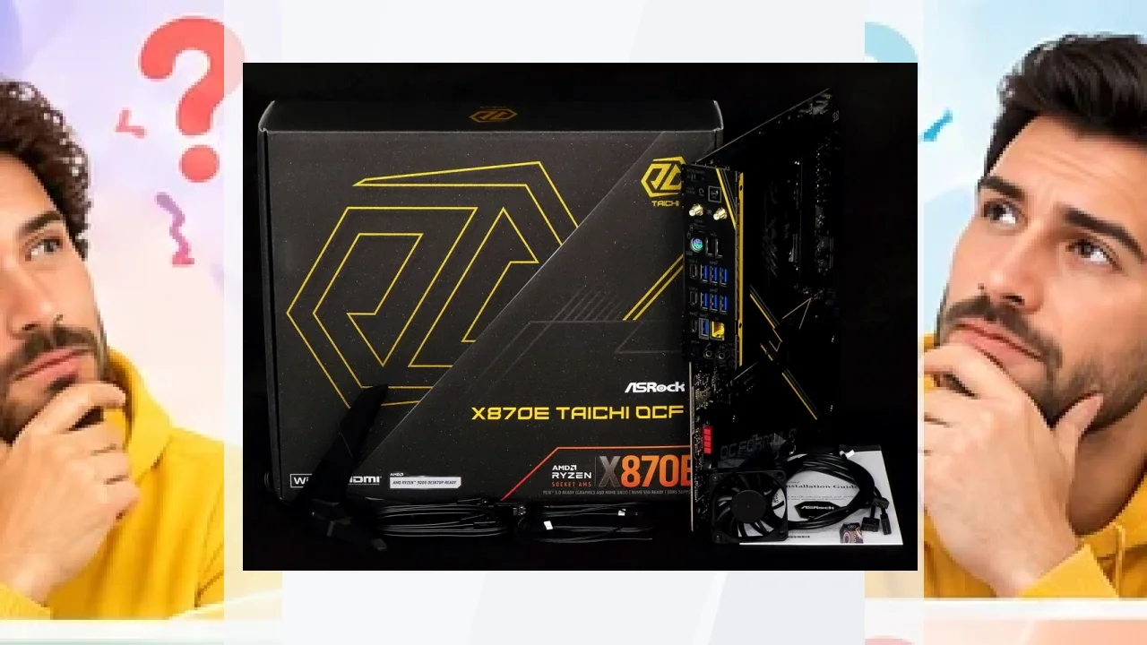 Placa base ASRock X870E Taichi OCF AM5 DDR5 ATX WiFi 7