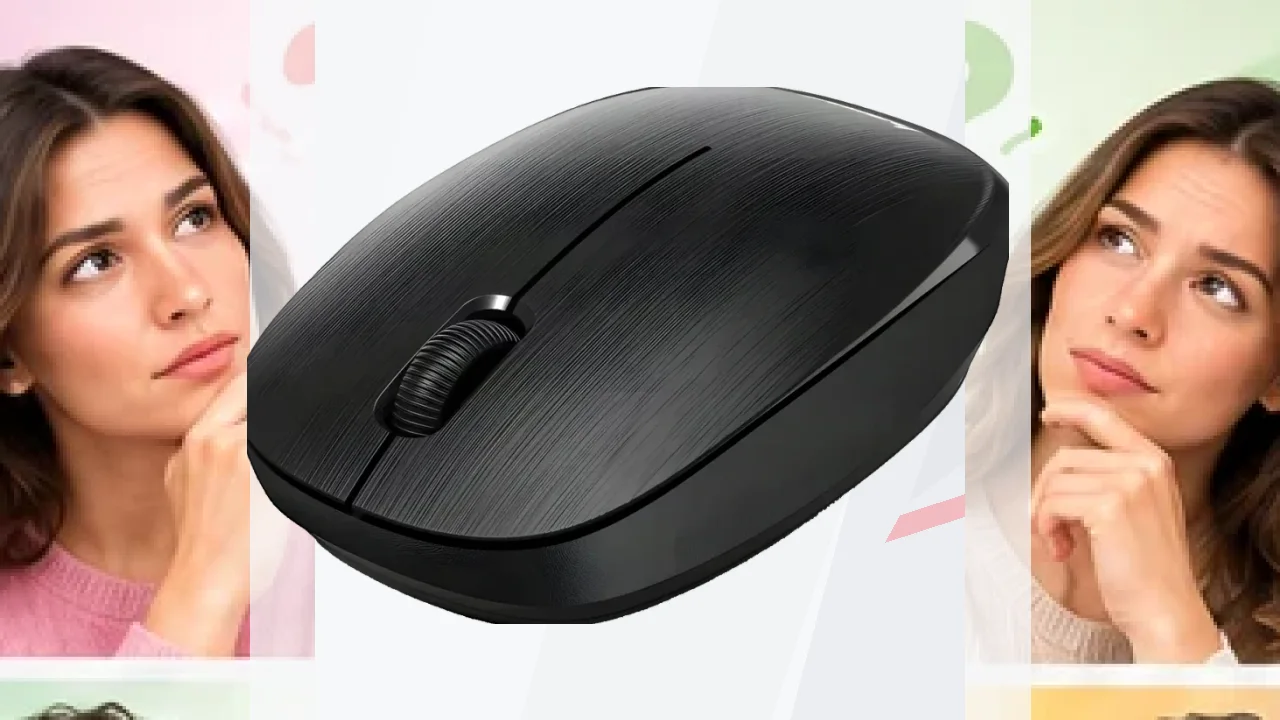 Ratón Hama MW-110 Negro Inalámbrico