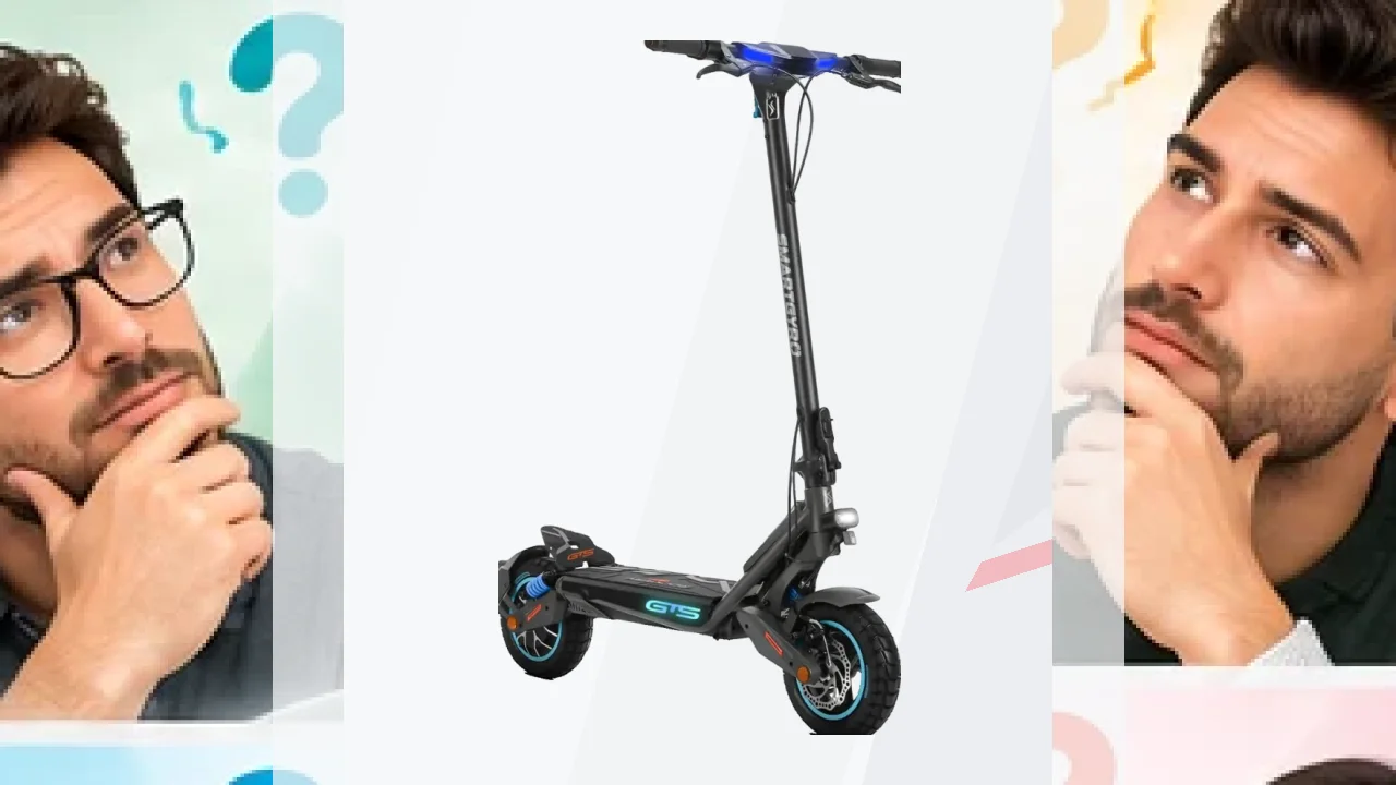 Patinete Eléctrico SmartGyro Rockway GTS 1000W 75km 25km/h 10 pulgadas Negro