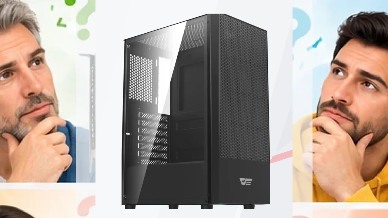 Caja PC Darkflash DK100 Cristal Templado ATX / M-ATX / ITX Middle Tower Negro
