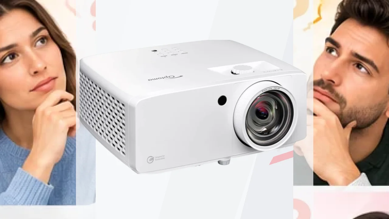 Proyector Optoma Láser Tiro Corto Full HD 1080p 5300 lúmenes ISO Blanco ZH521ST