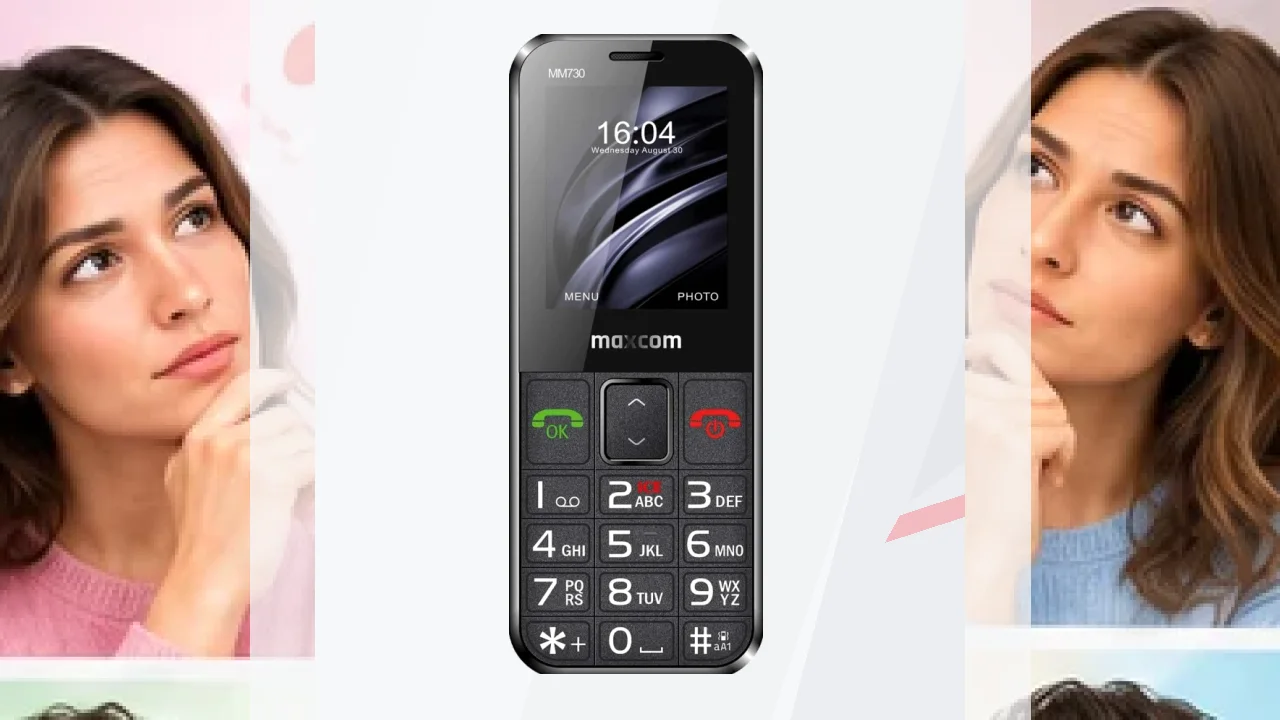 Maxcom Comfort MM730 2,2 pulgadas Negro 220x176px 2MP 800mAh