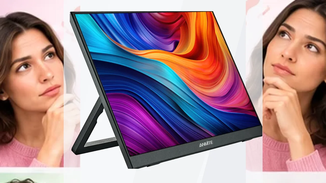 Monitor Portátil Táctil ANMITE 14 pulgadas IPS WUXGA 1920x1200 60Hz 5ms Negro A140W05T