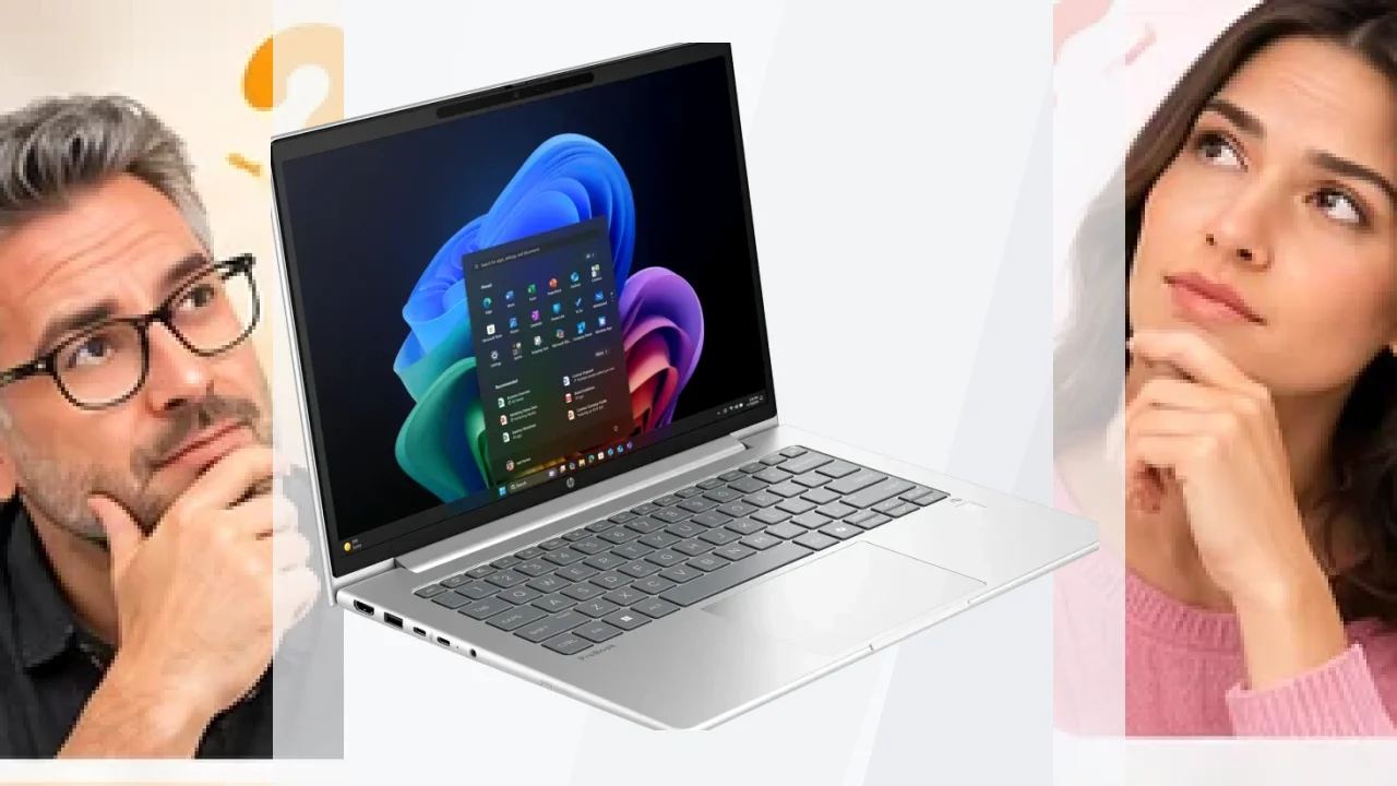 Portátil HP ProBook 4 G1q 16GB/512GB 14 pulgadas IPS WUXGA Snapdragon X1-26-100 SSD NVMe Windows 11 Pro Plata